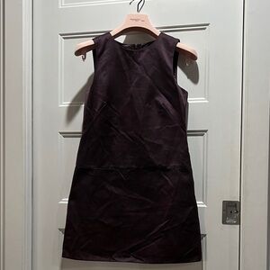 Theory Sleeveless Purple Dress